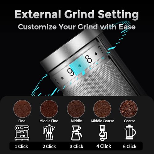 Manual Coffee Grinder Manual Foldable Handle