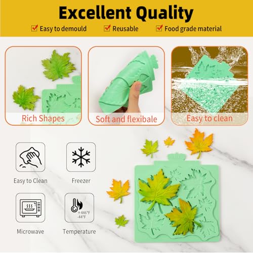 Leaf Molds Silicone