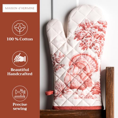 Maison d'Hermine Oven Gloves 100% Cotton Oven Mitt