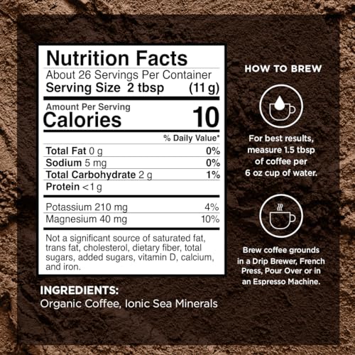 Mineral Medium Dark Roast Ground Coffee (60 Ounce)