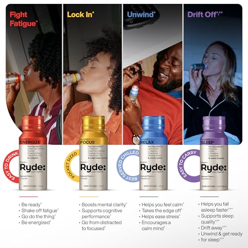 RYDE Variety Shots (16 Fl Oz)