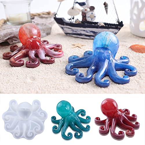 Octopus Resin Mold (2 Count)