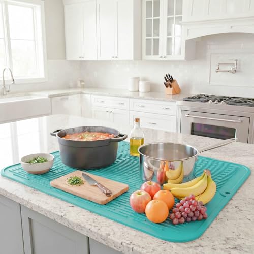 Silicone Dish Drying Mat for Multiple Usage