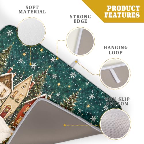 Christmas Dish Drying Mat