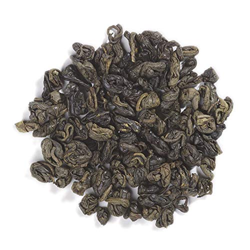 Organic Gunpowder Green Tea Leaves (16 Ounce)