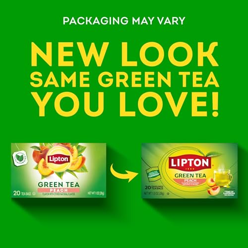 Peach Green Tea Bags (20 Count)