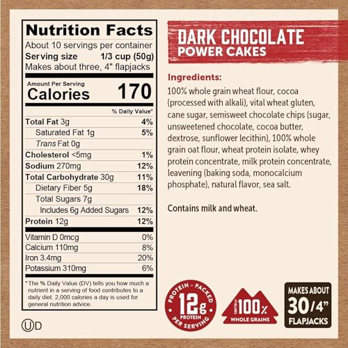 Protein Pancake Power Cakes (108 Ounce)