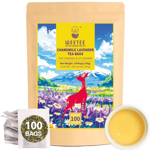 Chamomile Lavender Tea Bags 100 Count