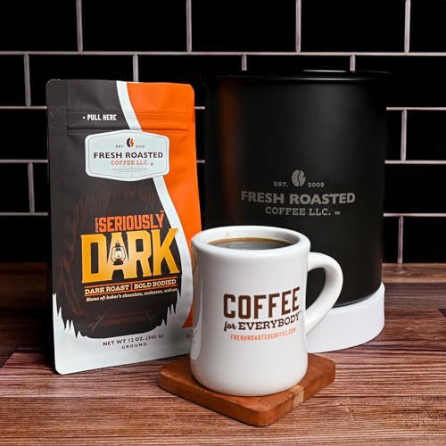 Seriously Dark Artisan Blend Whole Bean Coffee (12 Ounce)