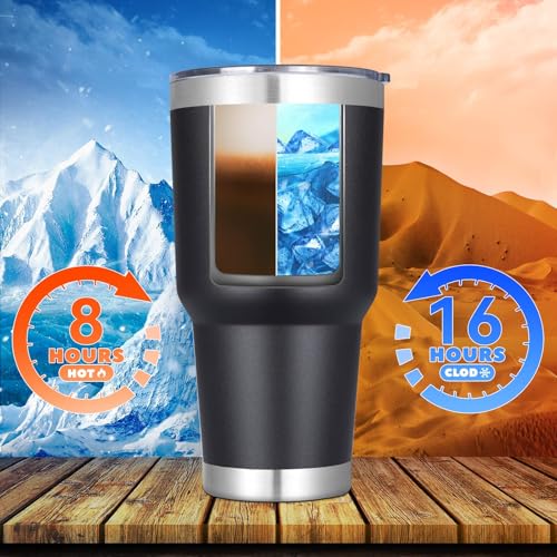 30oz Tumbler Bulk with Lid and Straw (8 Count)