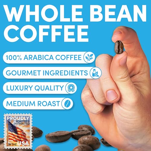 5 lb Whole Bean Coffee (80 Ounce)