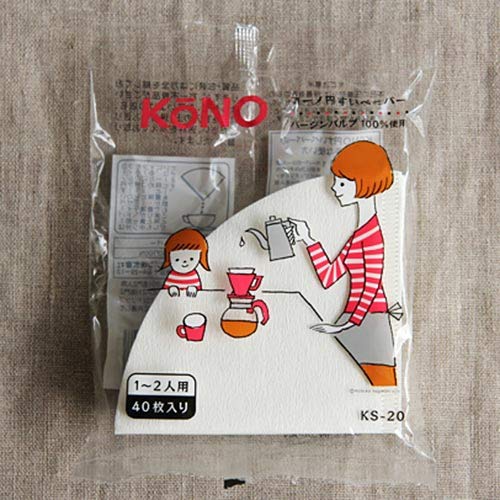 2 people for Kono formula coffee dripper prestigious