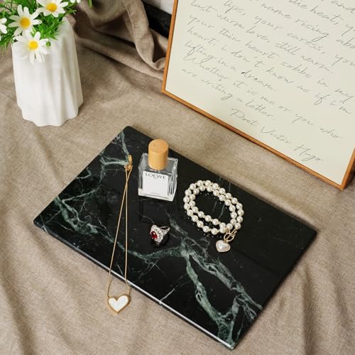 Natural Green Marble Cutting Board for Kitchen Pastry Bread Macaron Display