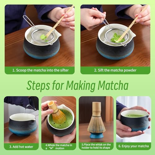 7 Pcs Matcha Whisk Set