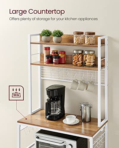 Bakers Rack with Power Outlet