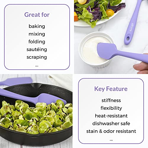 Chef Series 3 Piece Silicone Spatula Set (3 Count)