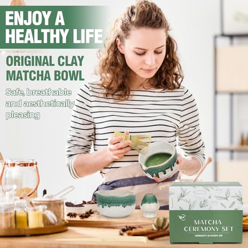 Pottery Matcha Set