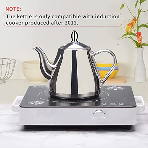 Stainless Steel Teapot Coffee Servers 2000ml