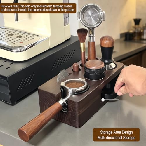 Upgraded Espresso Tamping Station