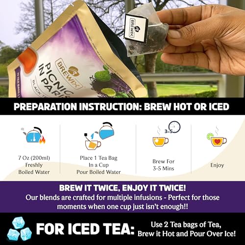 Earl Grey Lavender Tea Bags (25 Count)