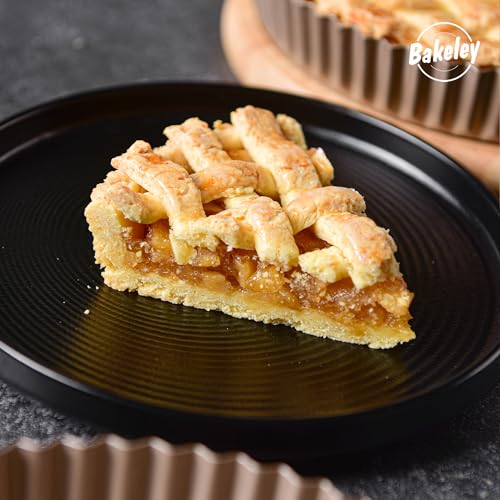 9 Inch Round Tart Pan with Loose Removable Bottom