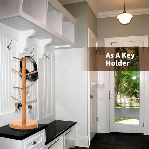 Mug Holder 360° Rotating Mug Tree Holds 8 Coffee Cups
