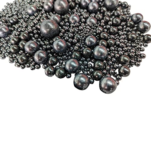 Edible Black Sugar Pearls Candy Sprinkles 120G (4.23 Ounce)