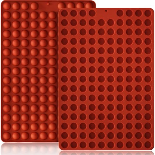 Mini Semi Sphere Shape Molds Silicone (2 Count)