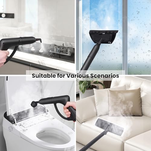 Steam Cleaner 1.5L Steamer for Cleaning Fast Heating 6