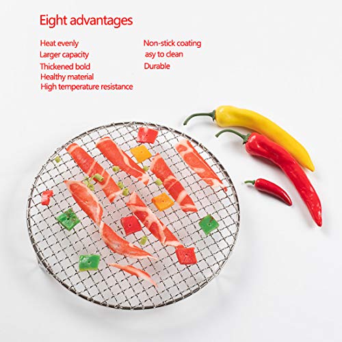 Versatile Round 304 Stainless Steel Cooling Rack Baking
