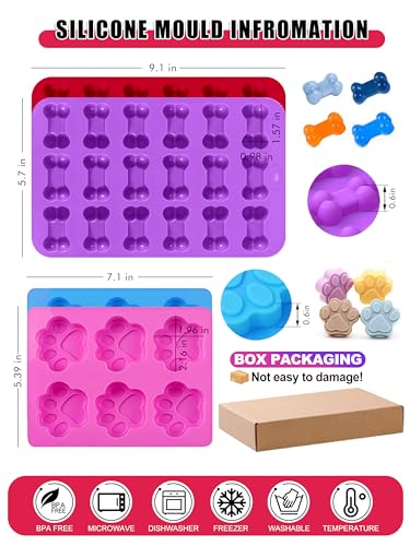 Homemade Silicone Dog Treat Molds