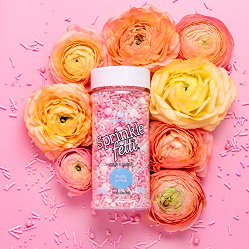 Valentines Day Heart Sprinkle Mix (4 Ounce)