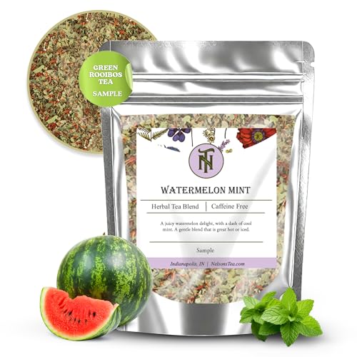 Watermelon Mint Green Rooibos Loose Leaf Tea