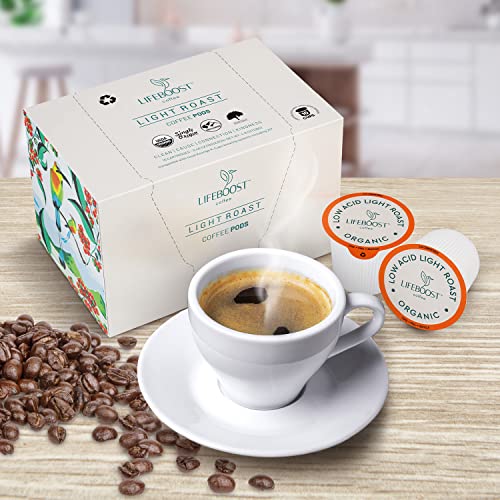 Light Roast Low Acid Coffee Pods (10 Count)