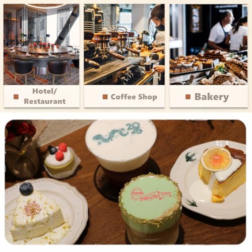 LLRH Latte Art Food Printpen DIY Image for Coffee Beer Cocktails Macaron Cookie