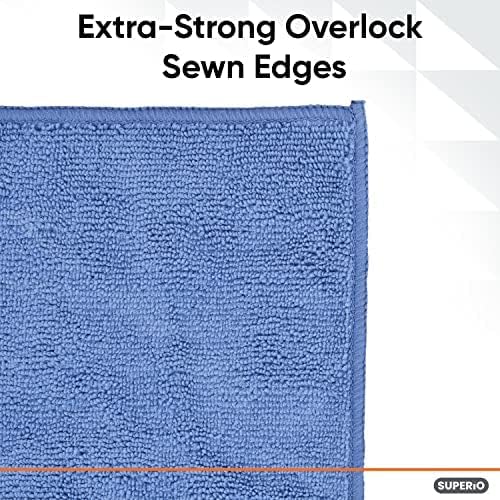 Microfiber Squeegee Mopping Towel Large Miracle Cloth 20 x 30 Streak Free Microfiber Floor Cloth (2 Count)