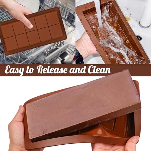 Deep Chocolate Bar Molds 2 Pack (2 Count)