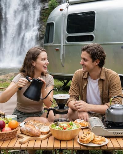 Stainless Steel V60 Coffee Dripper & 50 Paper Filters