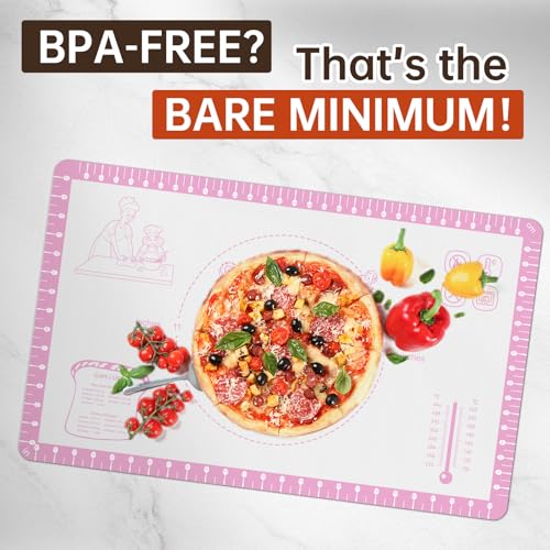 Silicone Baking Mat with 10 Recipes
