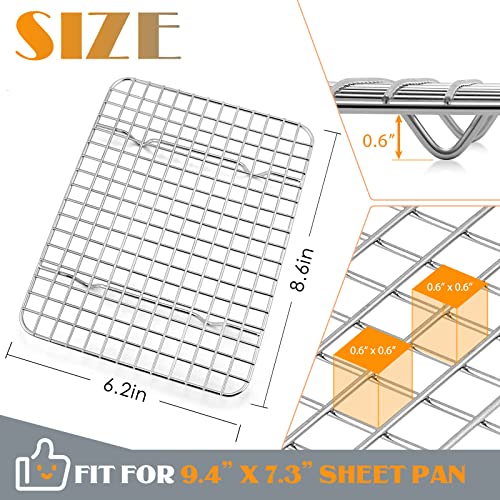 Small Baking Cooling Rack Set of 2