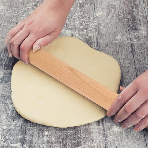 15 Pcs Small Wooden Rolling Pin for Dough