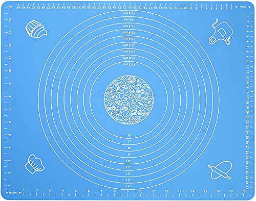 Silicone Baking Mat for Pastry Rolling Dough with Measurements