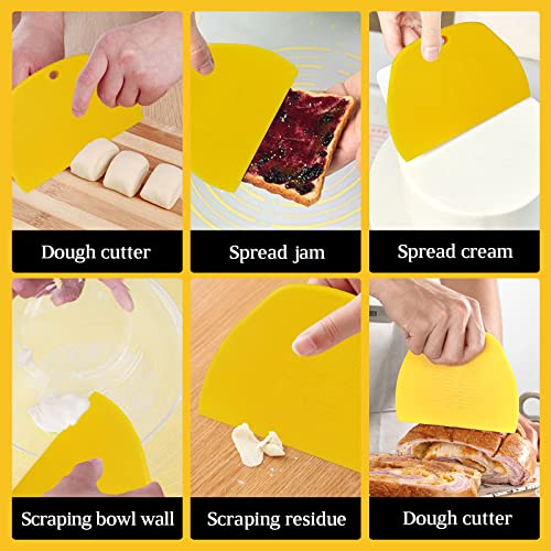 Dough Scraper Chopper 2 Pcs
