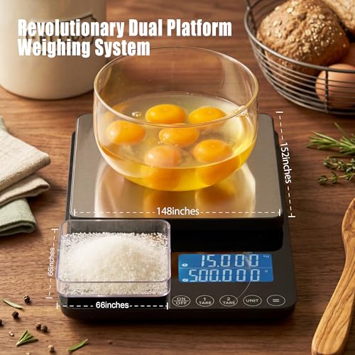 Dual Platform Kitchen Scale