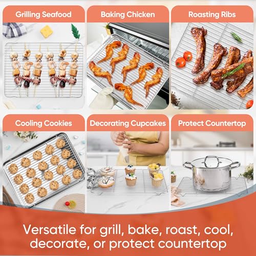 Cooling Racks for Cooking and Baking