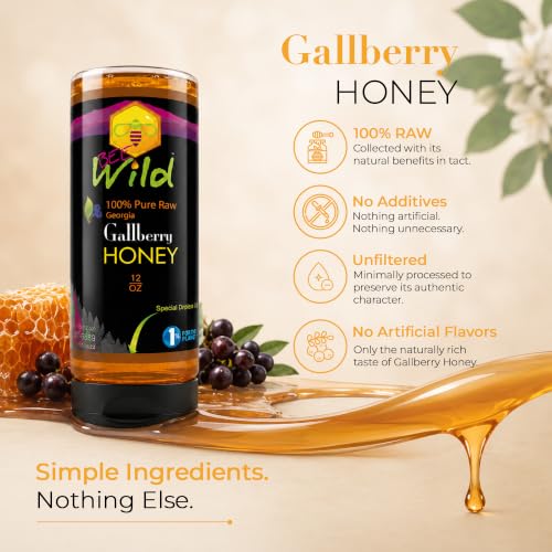 100% Pure Gallberry Honey (12 Ounce)