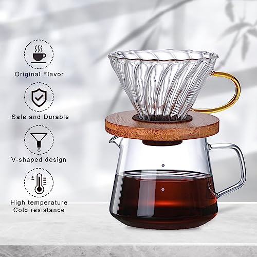 Glass Pour Over Coffee Dripper 1