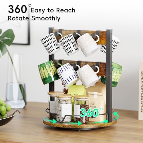 Wood Coffee Mug Holder