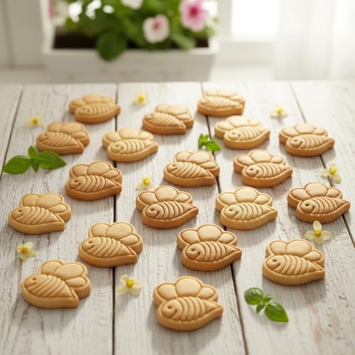 Bee Happy Mini 2" Cookie Cutter & Stamp Set