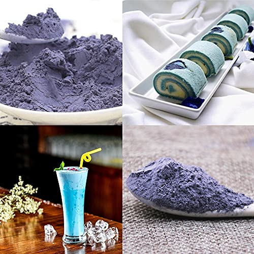 Blue Matcha Butterfly Pea Powder 8 Oz (8 Ounce)
